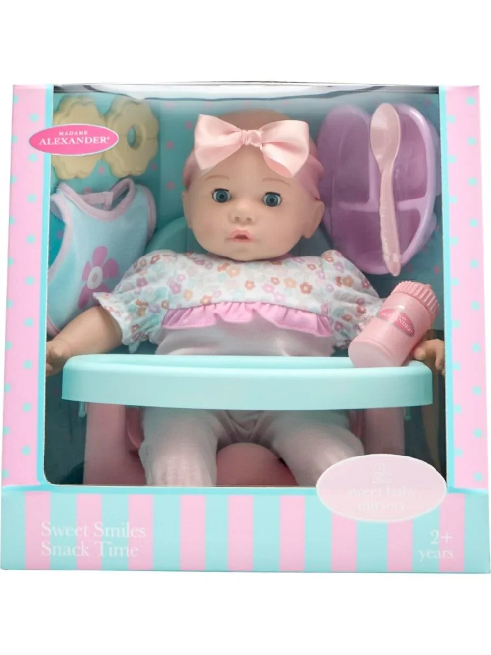 14-Inch Sweet Smiles Baby Doll - Adorable Snack Time Companion for Kids